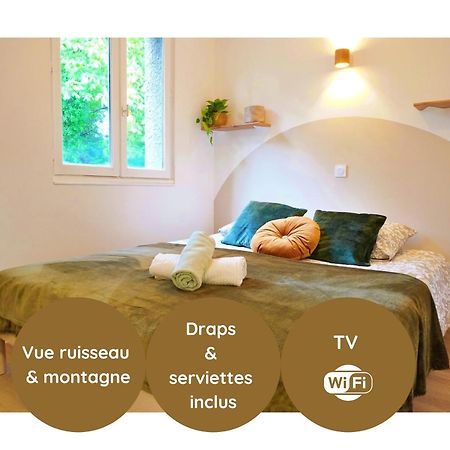 Appartement "Cocon Biellois" - Calme, Vue & Parking à Bielle Extérieur photo